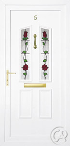 Door Geneva Climbing Rose - Click to use as quote door Door Geneva Climbing Rose - Click to request a no obligation quotation